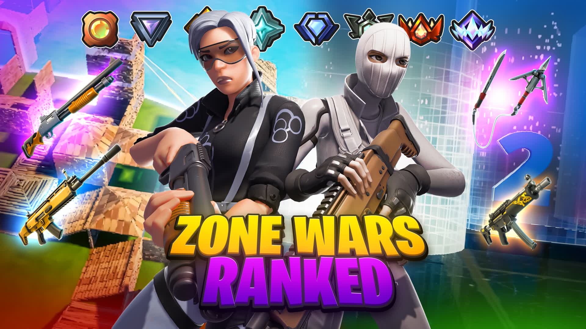 🌀 DUOS ZONE WARS [RANKED] 👑 049926779303 by coowty Fortnite