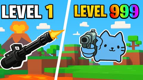 CRAZY VULCANO GUNGAME🤪ONE SHOT🔫