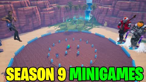D8MAG 100 PLAYER SEASON 9 MINIGAMES