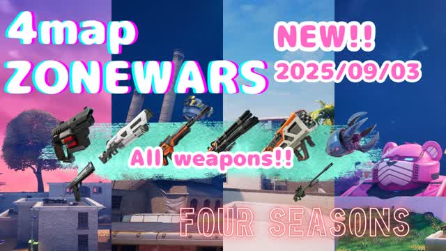 4 MAP ZONEWARS Four Seasons