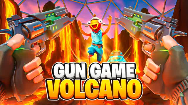 🥵 SUPER VOLCANO 🌋 GUN GAME (ONE SHOT)