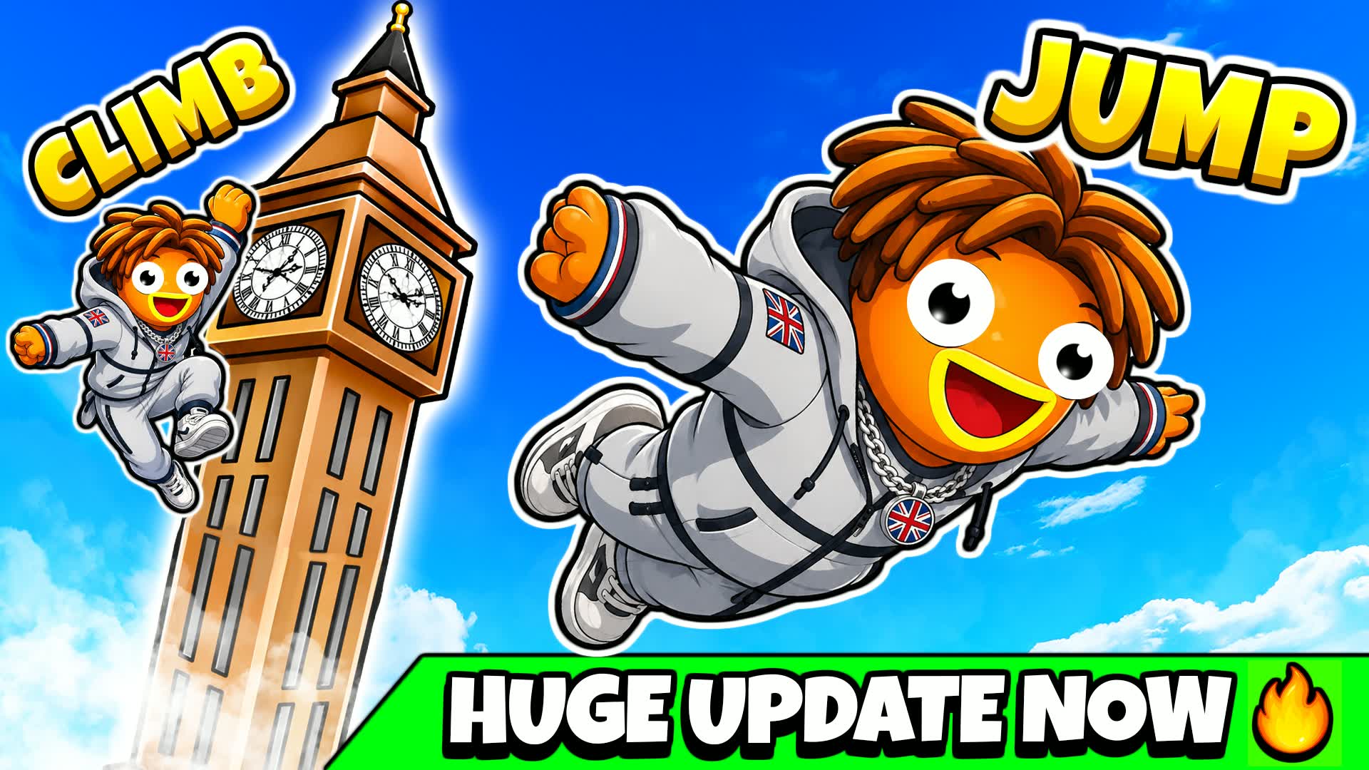 CLIMB AND JUMP TOWER [BIG BEN]