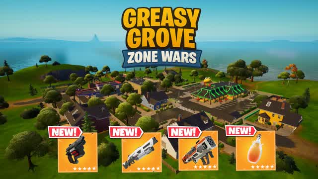 (Solo) Greasy Grove Zone Wars🌮