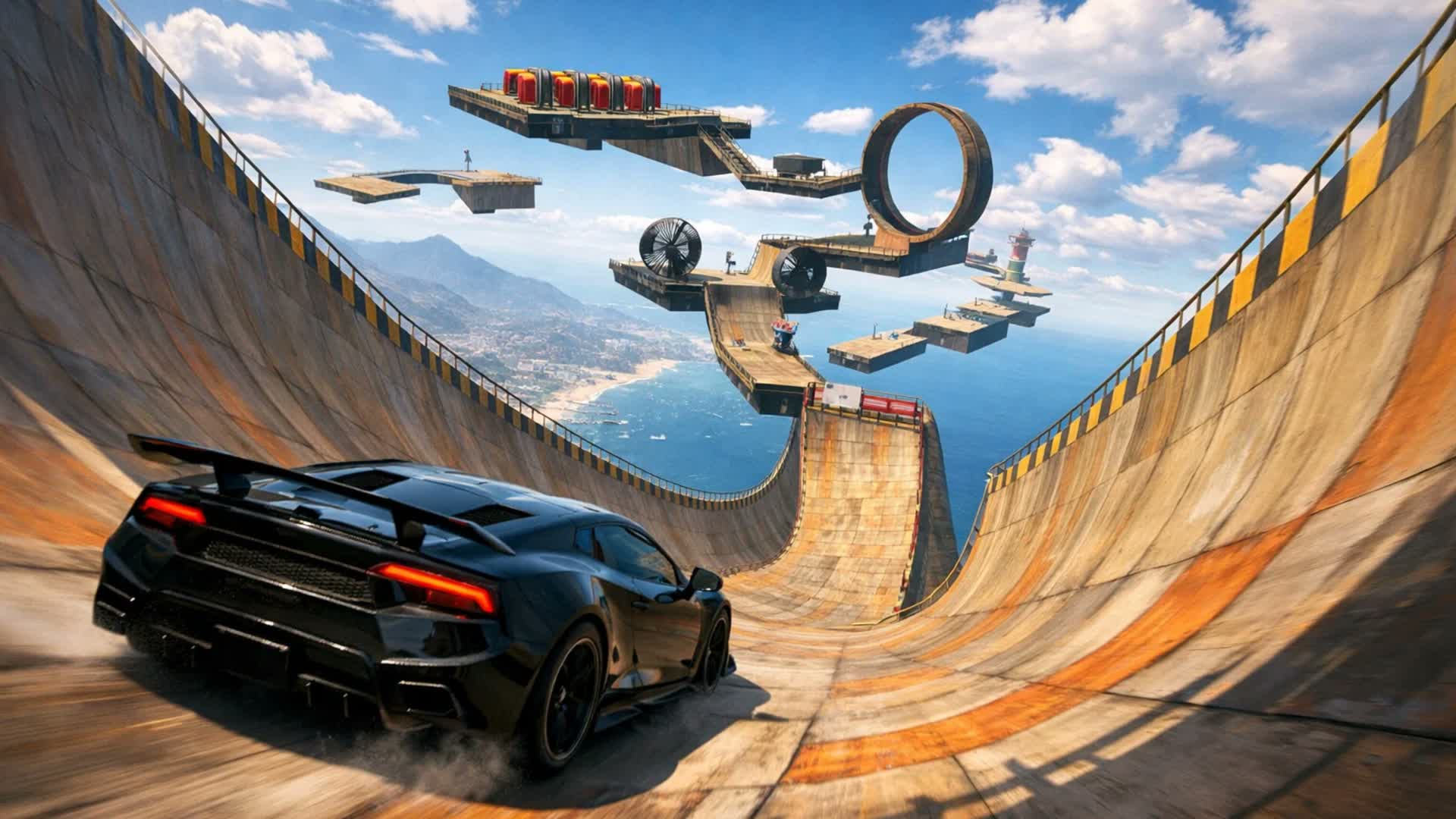 Skibidi Car Parkour