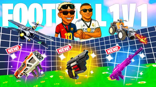 FOOTBALL 1V1 FFA - ALL GUNS & VEHICLES