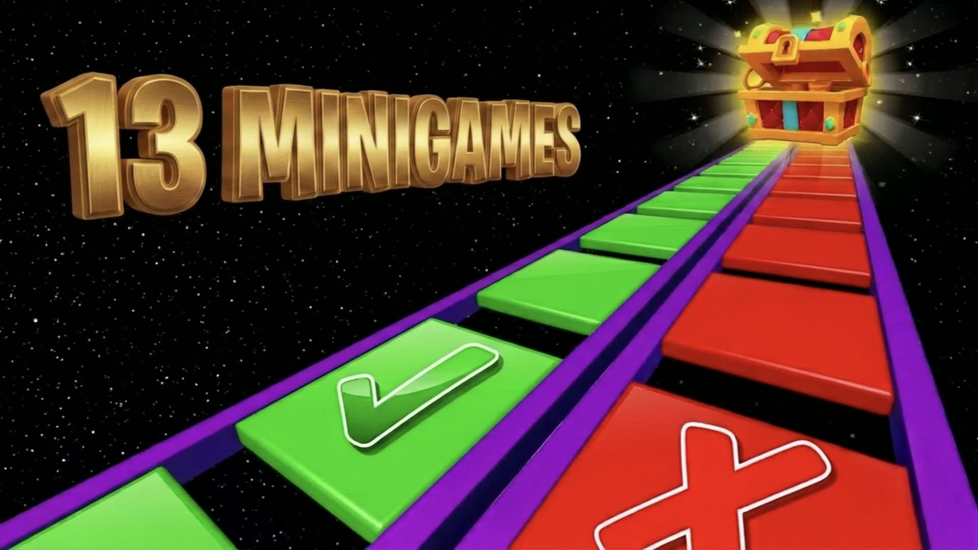 GUESS GLASS BRIDGE 🔍 MINIGAME PARKOUR