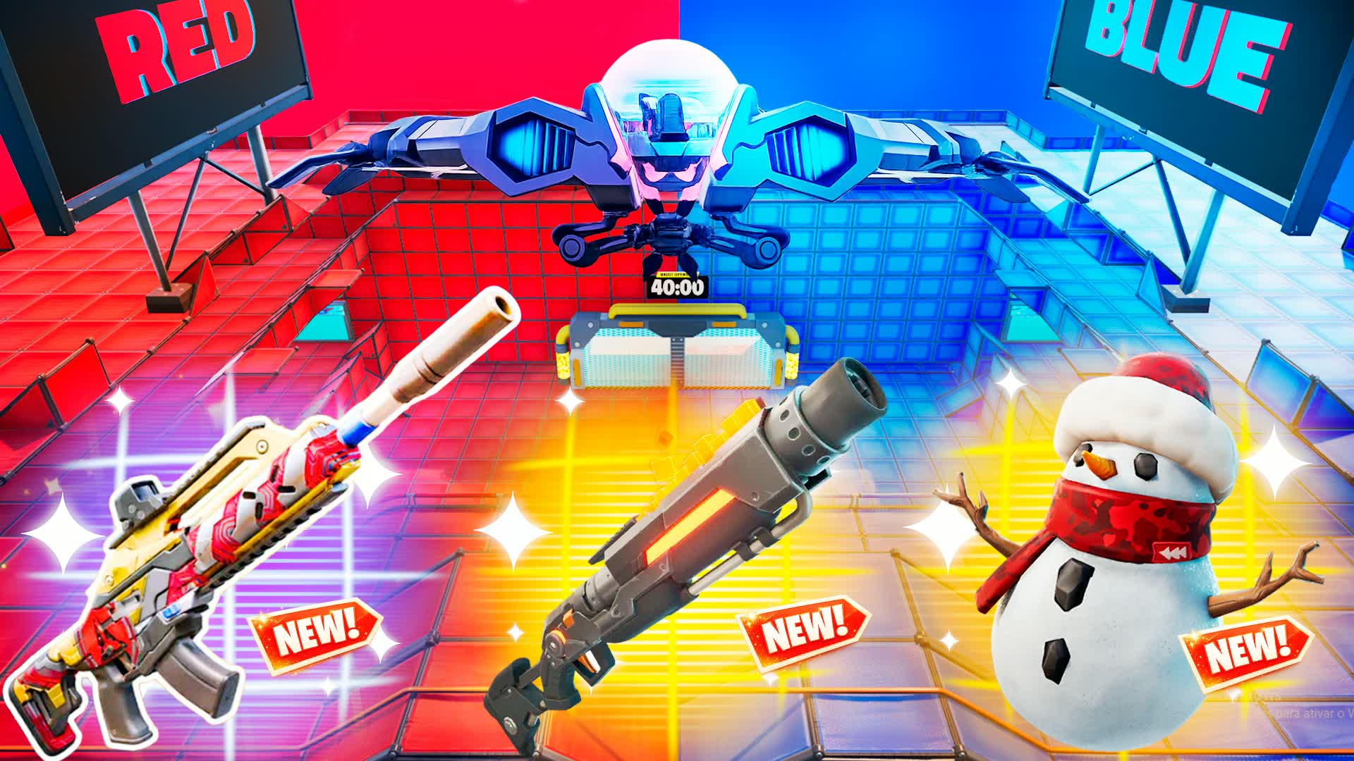 MEGA CRAZY RED VS BLUE 🔴🔵