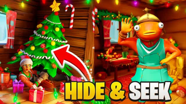 CHRISTMAS HIDE AND SEEK🎄FALL GUYS