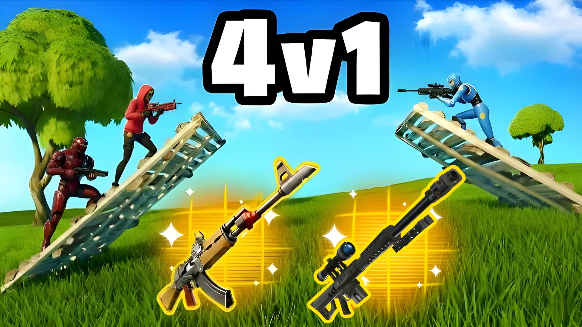 REALISTICS 4V1 [2] - fortnite