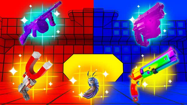 Crazy HALLO Red VS Blue 🔴🔵