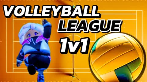 🏐VOLLEYBALL LEAGUE 1V1 (FALL GUYS)