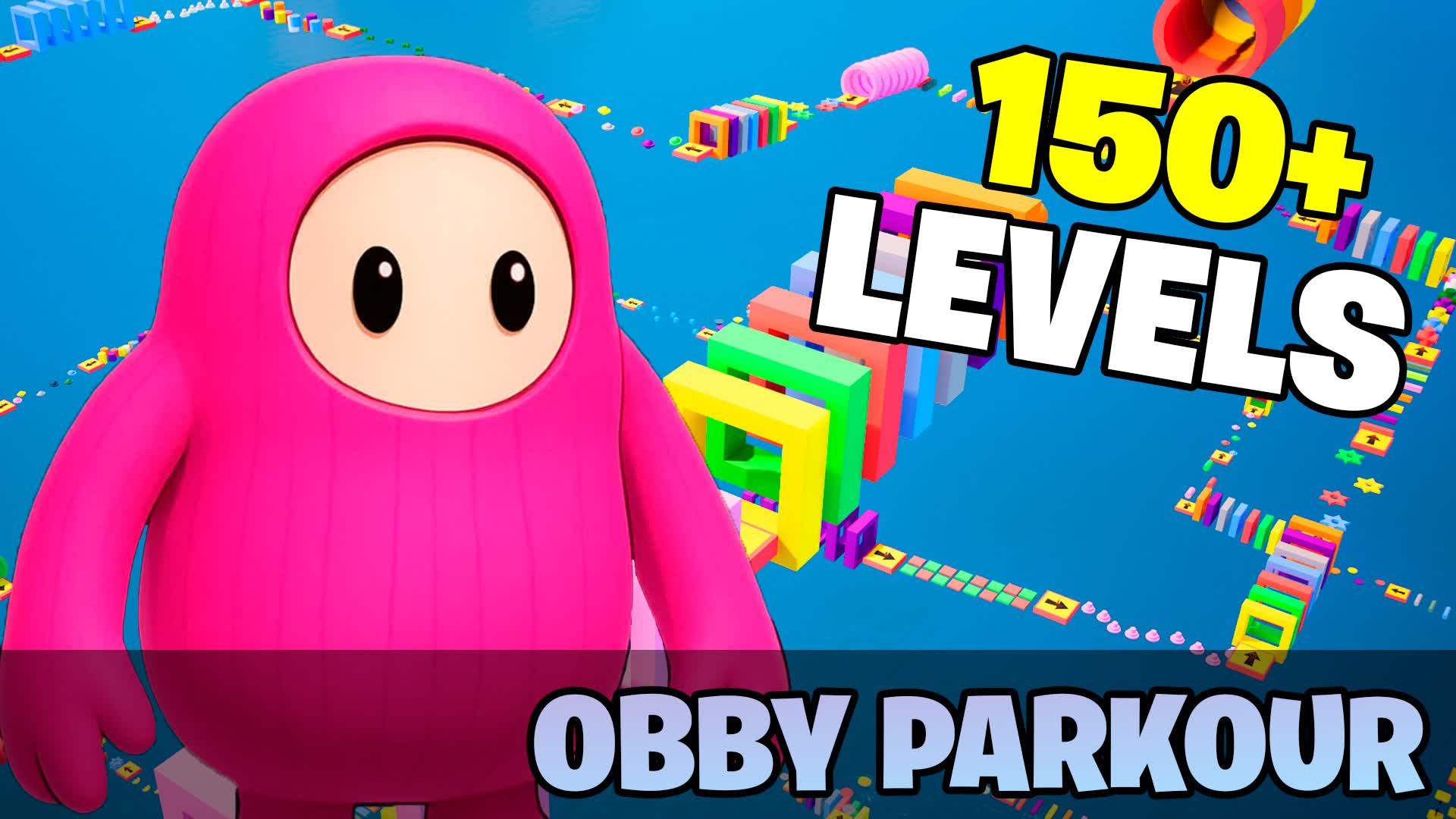 ⭐PARKOUR OBBY 150+ LEVELS⭐