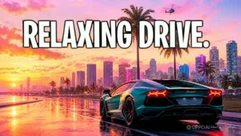 THE RELAXING DRIVING UP 🌴🌴🌴