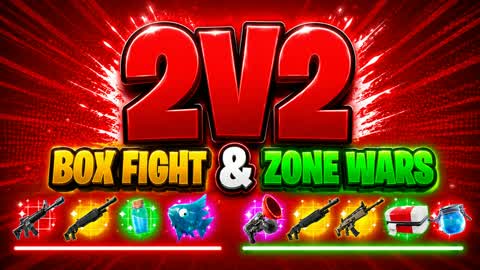 2V2 📦 BOX FIGHT & ZONE WARS 🌪️