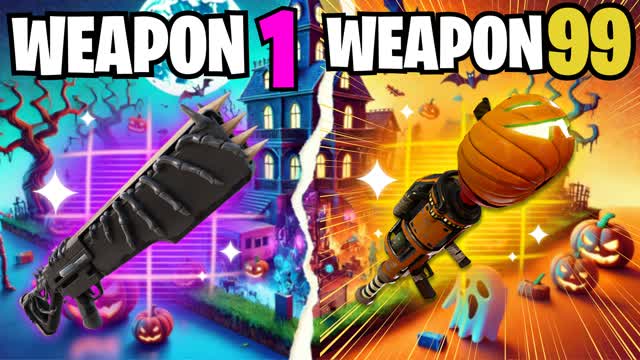 HALLOWEEN 🎃 WEAPON9999 GUN GAME🎯