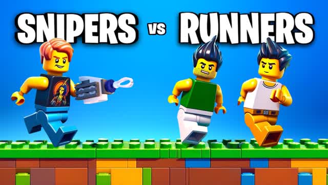 🧱BRICK SNIPERS VS RUNNERS