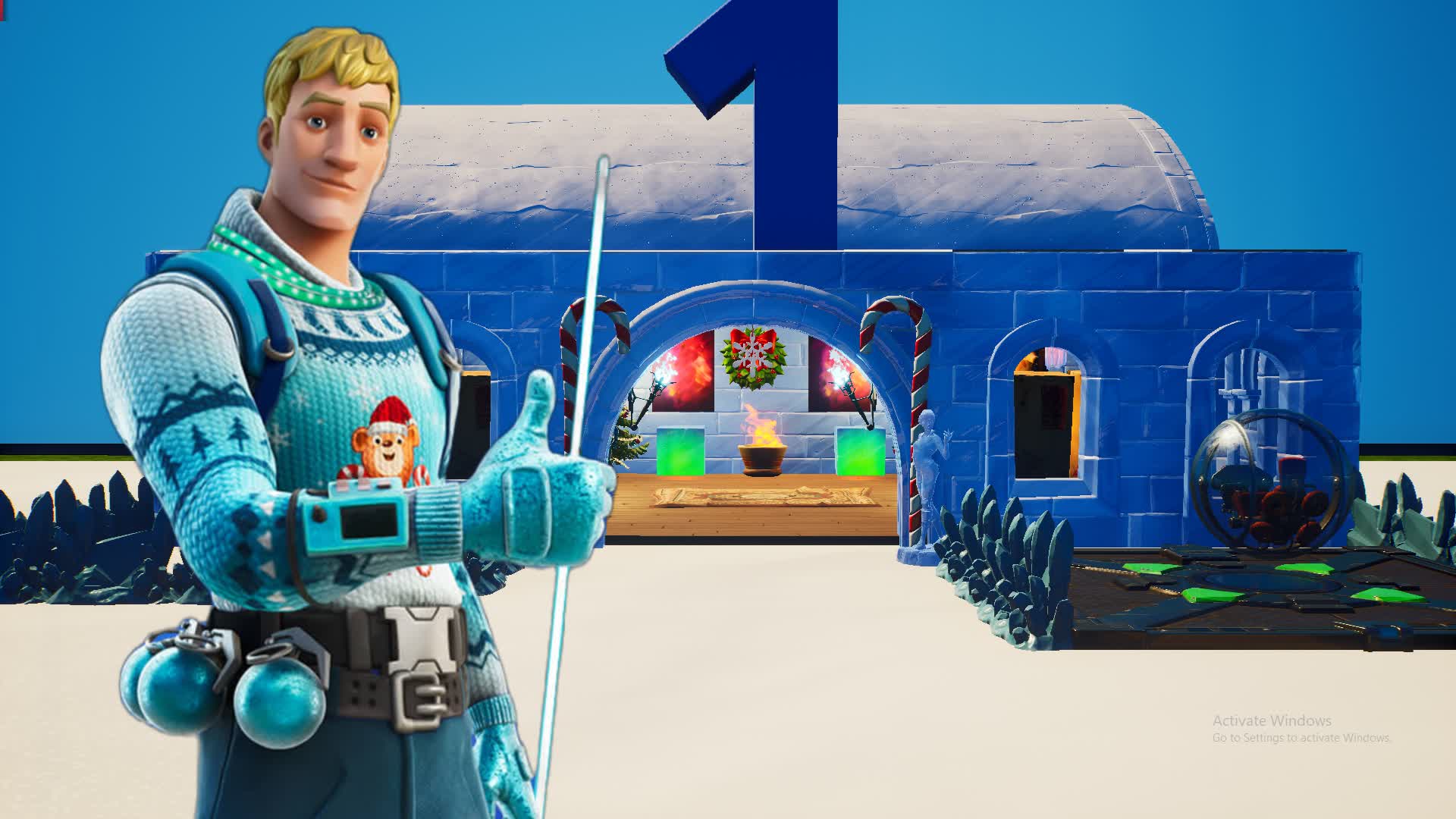 Winter Zone Wars 4781-8021-1527 by wolverine - Fortnite Creative Map ...