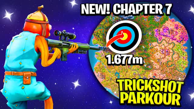 ⭐SUPER TRICKSHOT PARKOUR🎯 150+ LEVEL