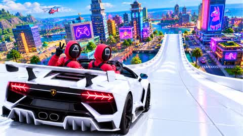 INSANE MEGA RAMP - CAR GAME