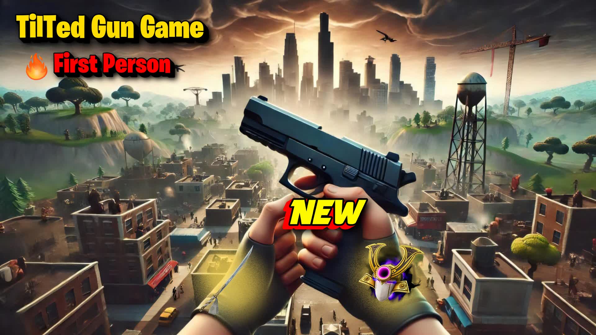 🔥TILTED Towers First Person Gun Game.💥