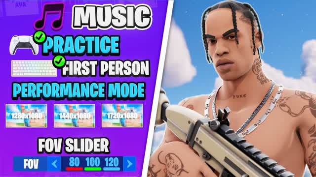 🏆BEST PRACTICE 1V1 FFA🎵 [MUSIC]