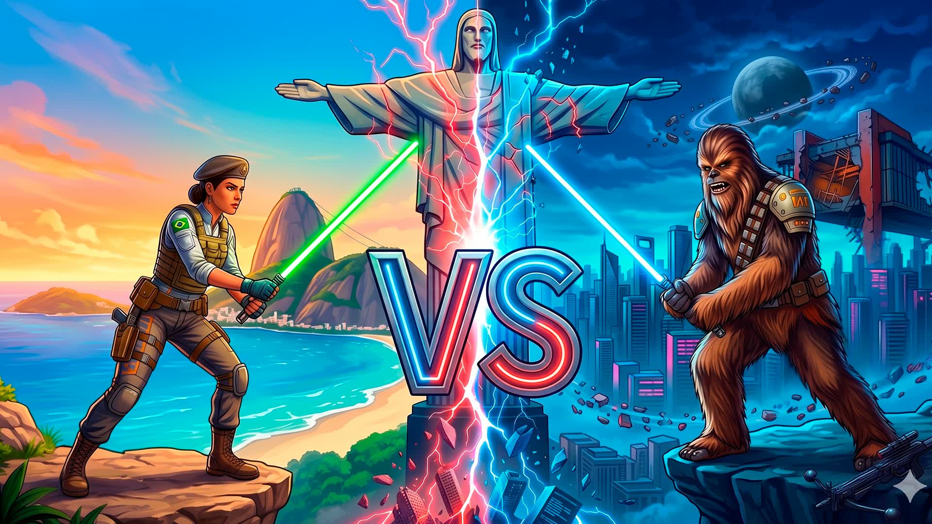 STAR WARS：SP 対 RIO WARZONES