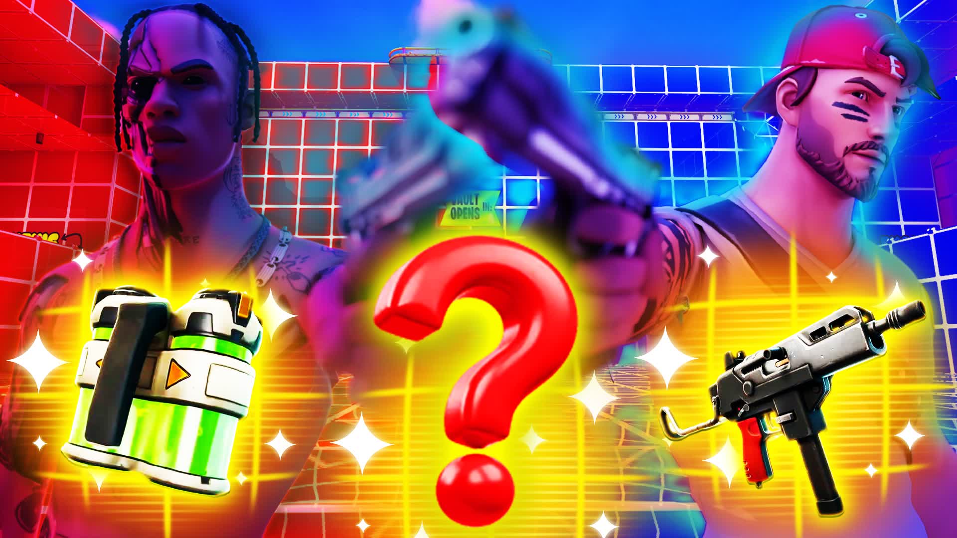 BHZ RED VS BLUE XGREENXPURPLE🟣🟢🔴🔵