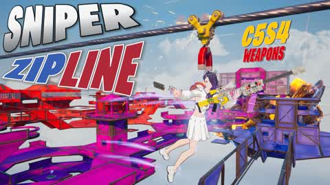 Sniper Zipline Red vs Blue Rumble 🔴🔵