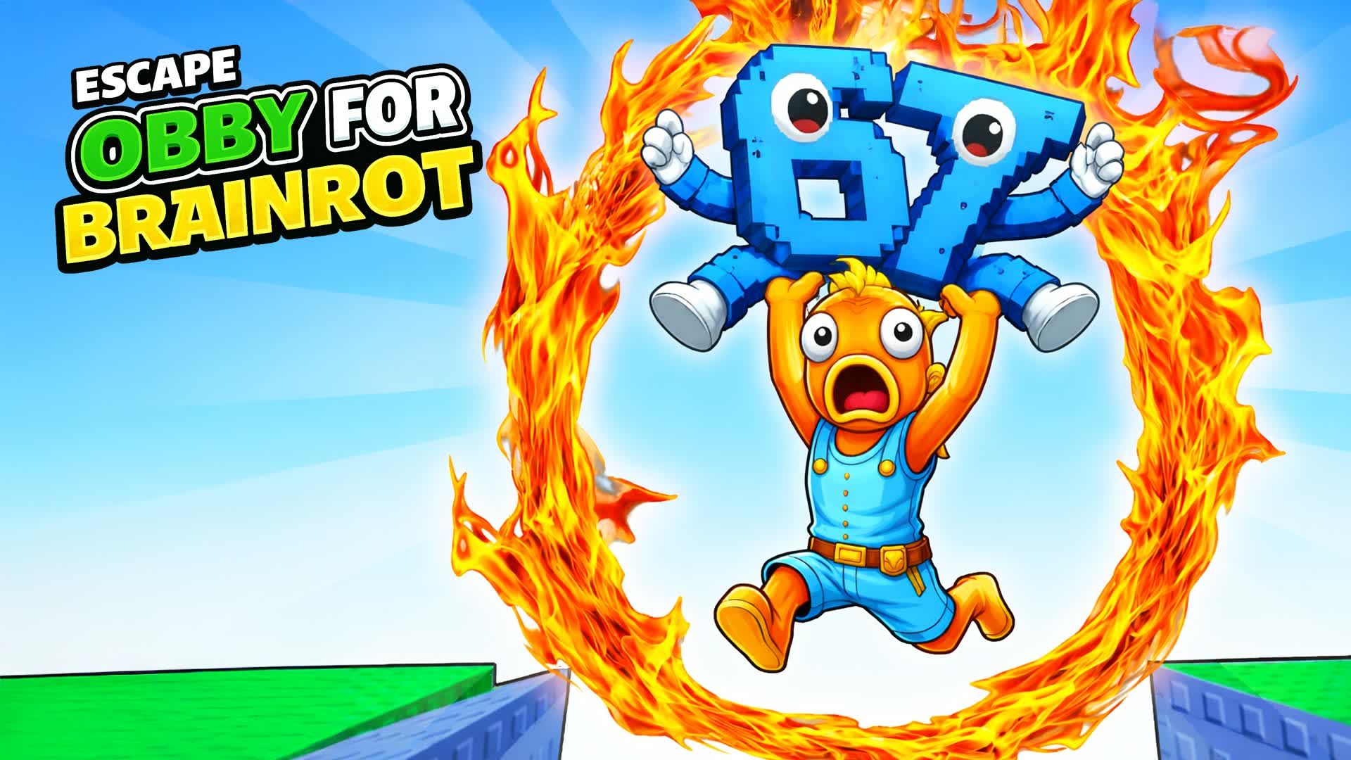 Escape obby for brainrots [Tycoon] - fortnite