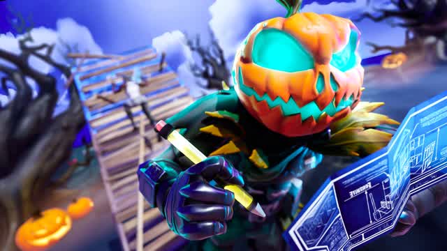 🎃1V1 SIMPLE BUILD FIGHTS HALLOWEEN🎃