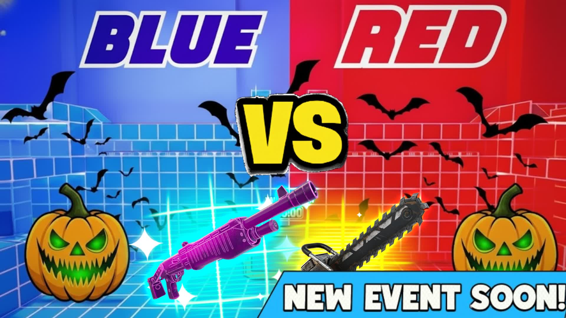 BASIC RED VS BLUE🔴🔵 HALLOWEEN 2k25
