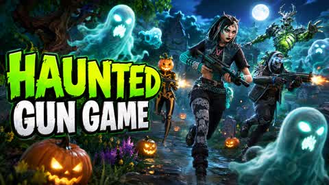 Haunted Gun Game 🎃👻🍬
