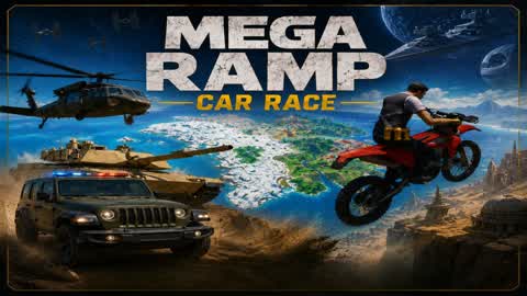 MEGA RAMP SW CAR RACE