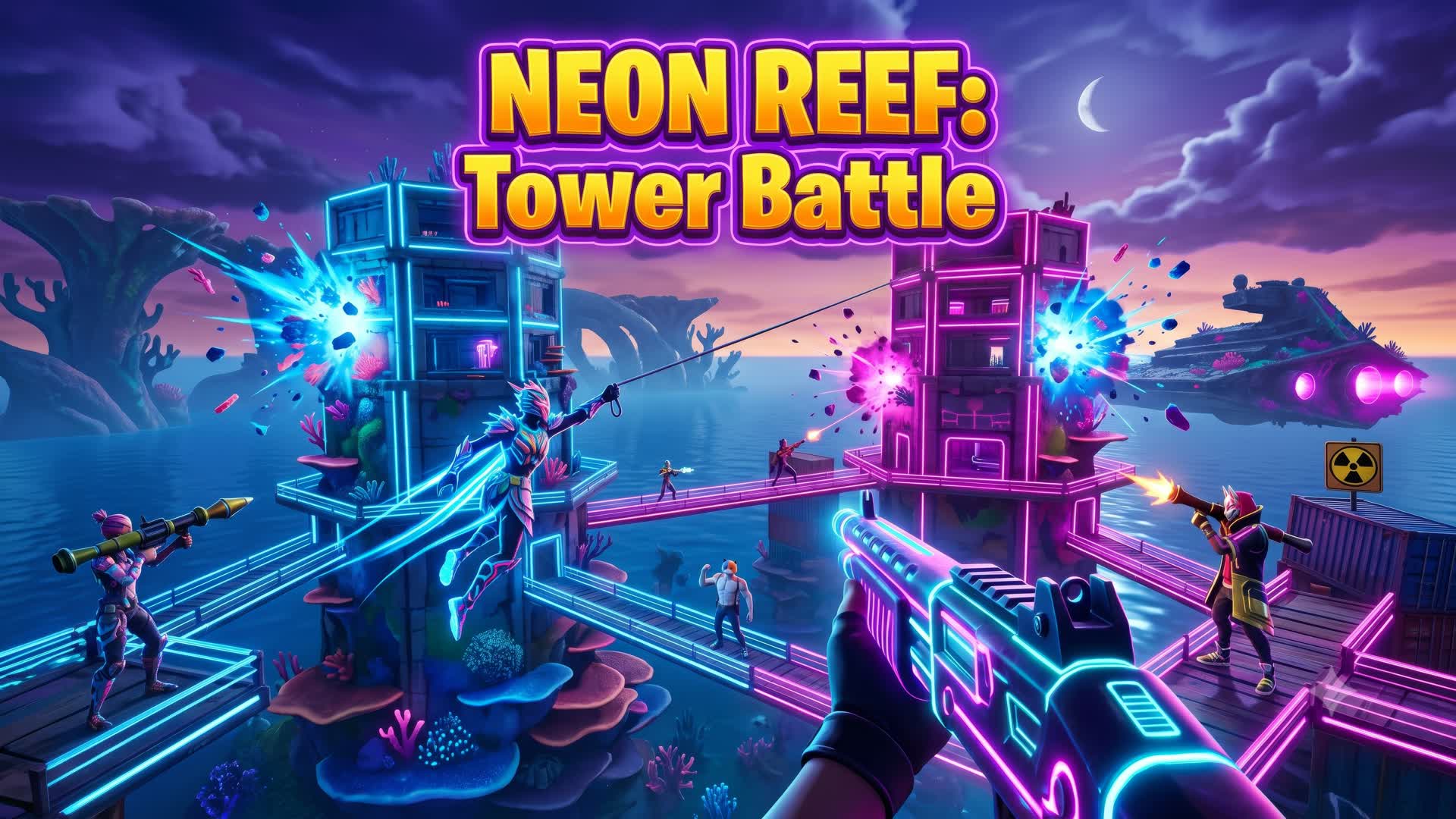 NEON REEF: Tower Battle