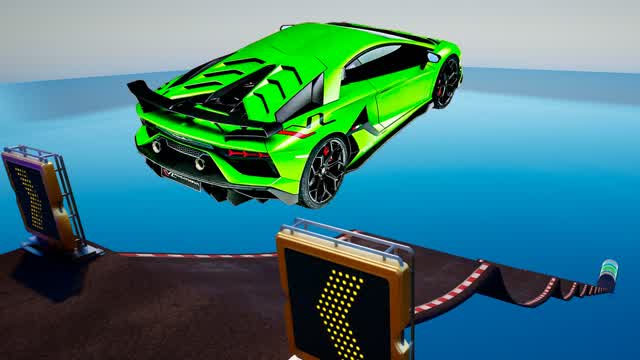 CARS MEGA RAMP 🏁