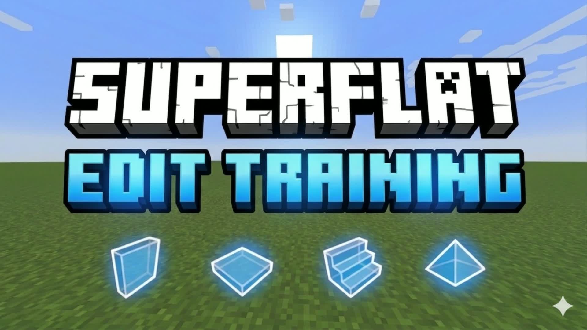 スーパーフラットのフリービルド練習編集 🎯