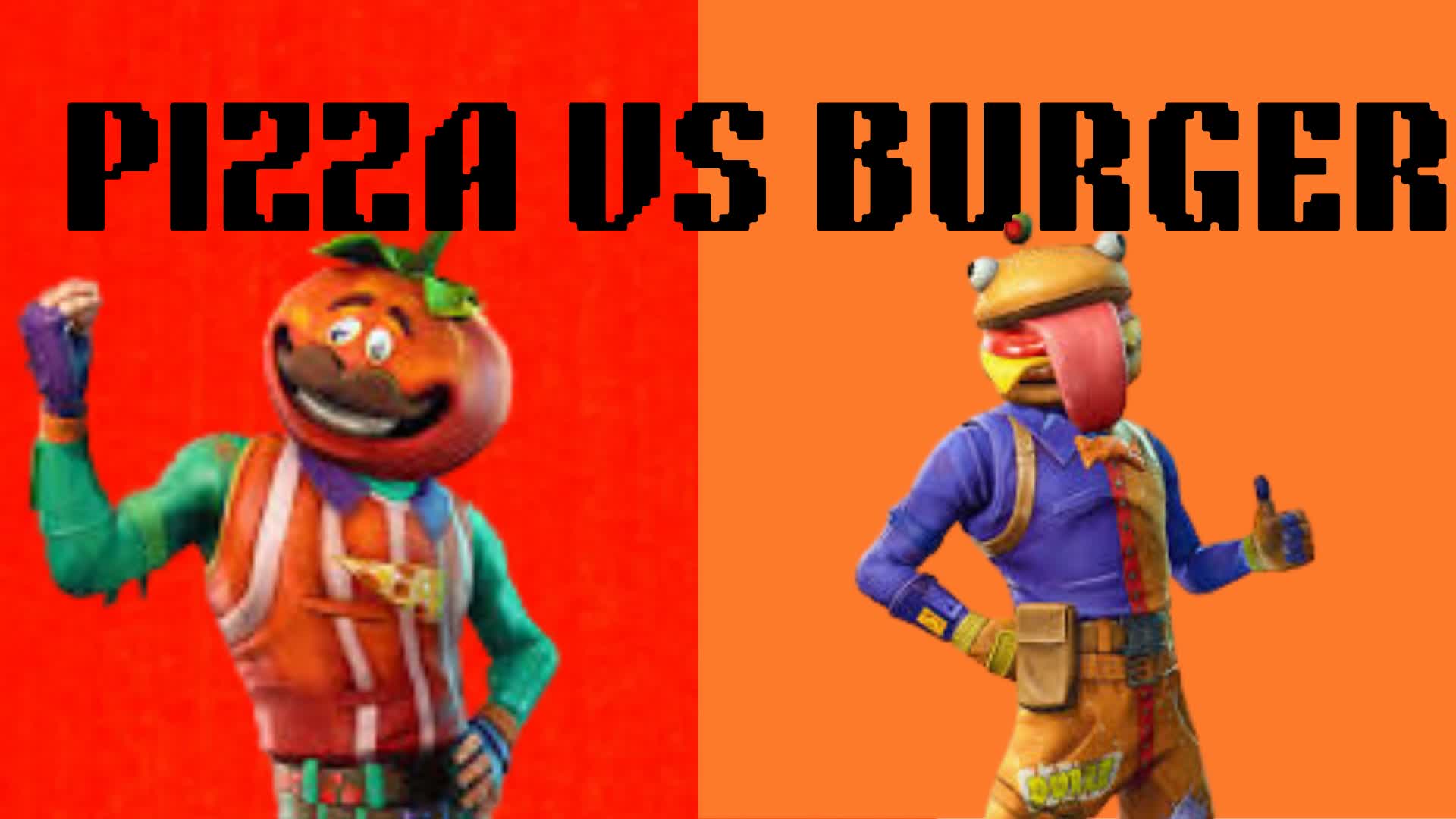 Durr Burger VS Pizza pit