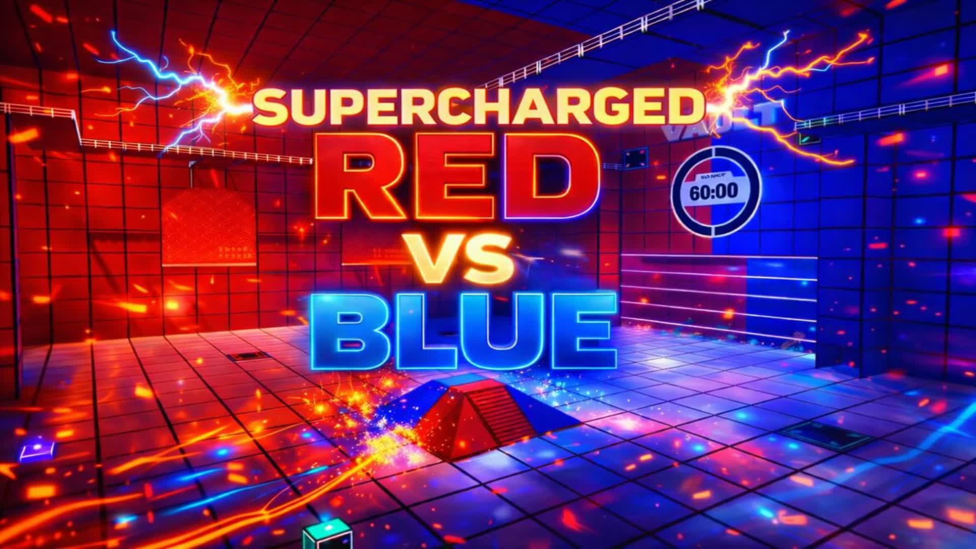 Supercharged red vs blue