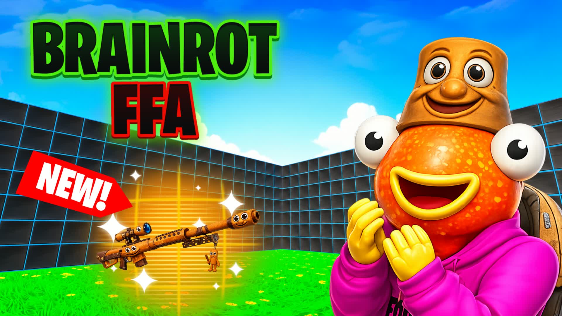 BRAINROT FFA (1v1) - 🧠