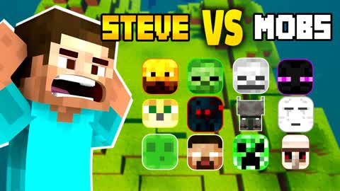 STEVE VS MOBS FFA