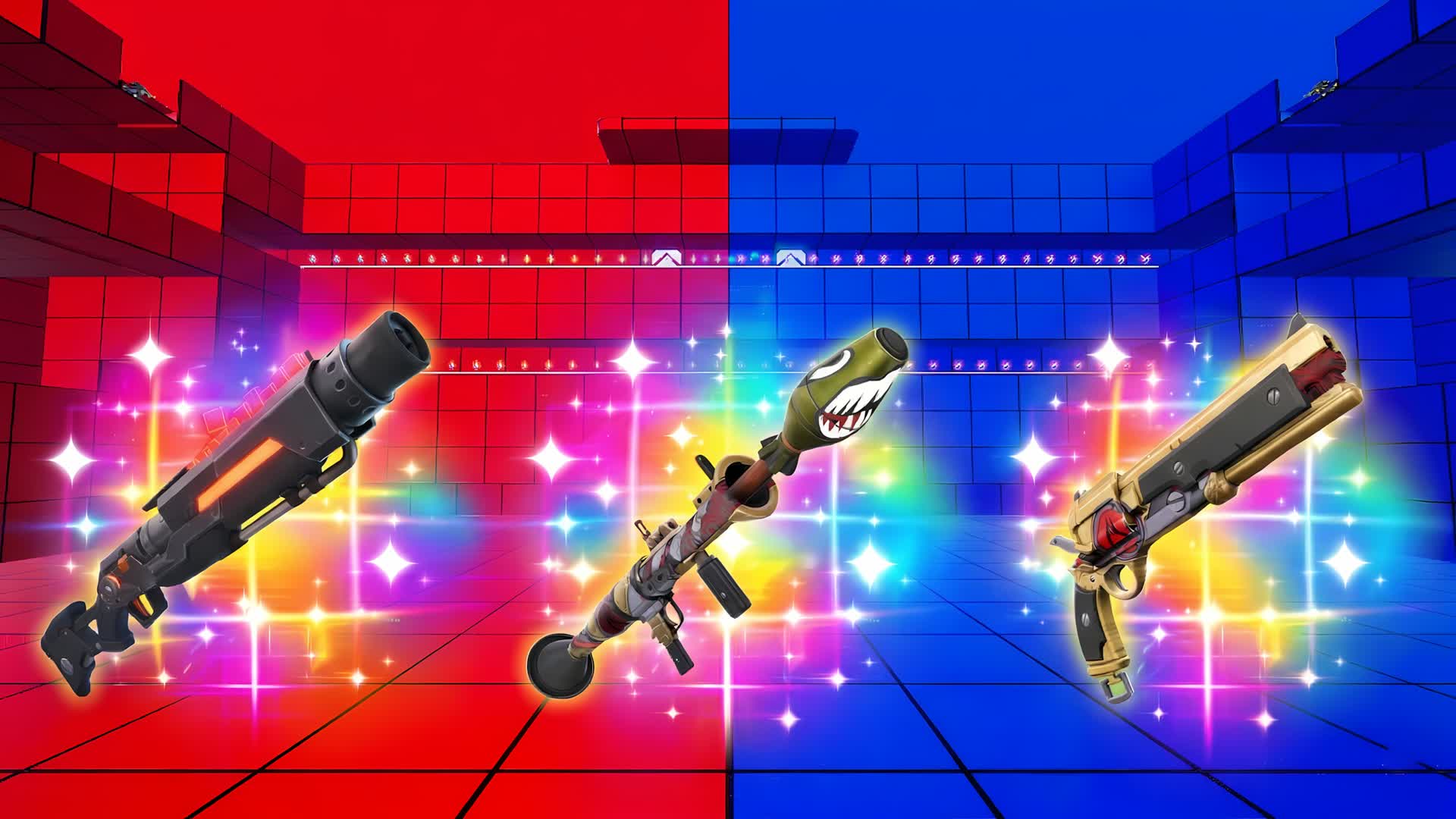 BATTLE BUS RED VS BLUE 🔴🔵