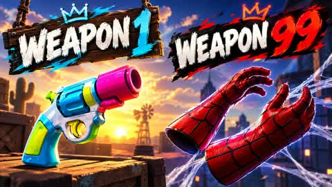 🌴GUN GAME 1-100 AND DRVE🌴