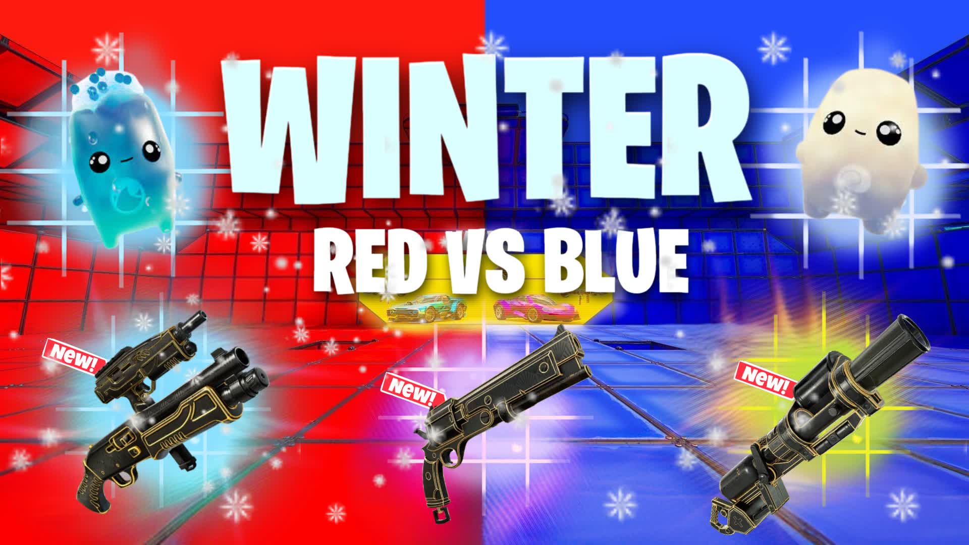 WINTER RED VS BLUE 🔴🔵