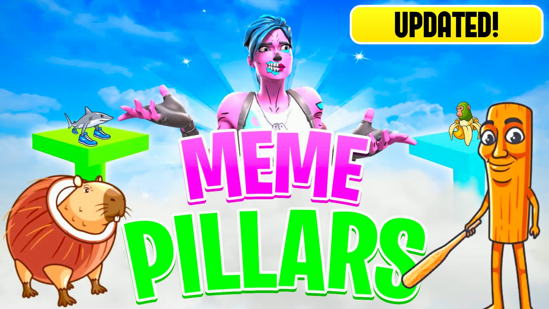 🤪MEME PILLARS💀[NEW!]