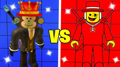 SCARY SAMMY VS JANDEL RED VS BLUE 🔴🔵