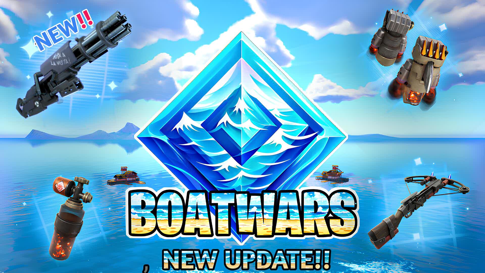 GO BOAT WARS 4V4V4V4 🌊