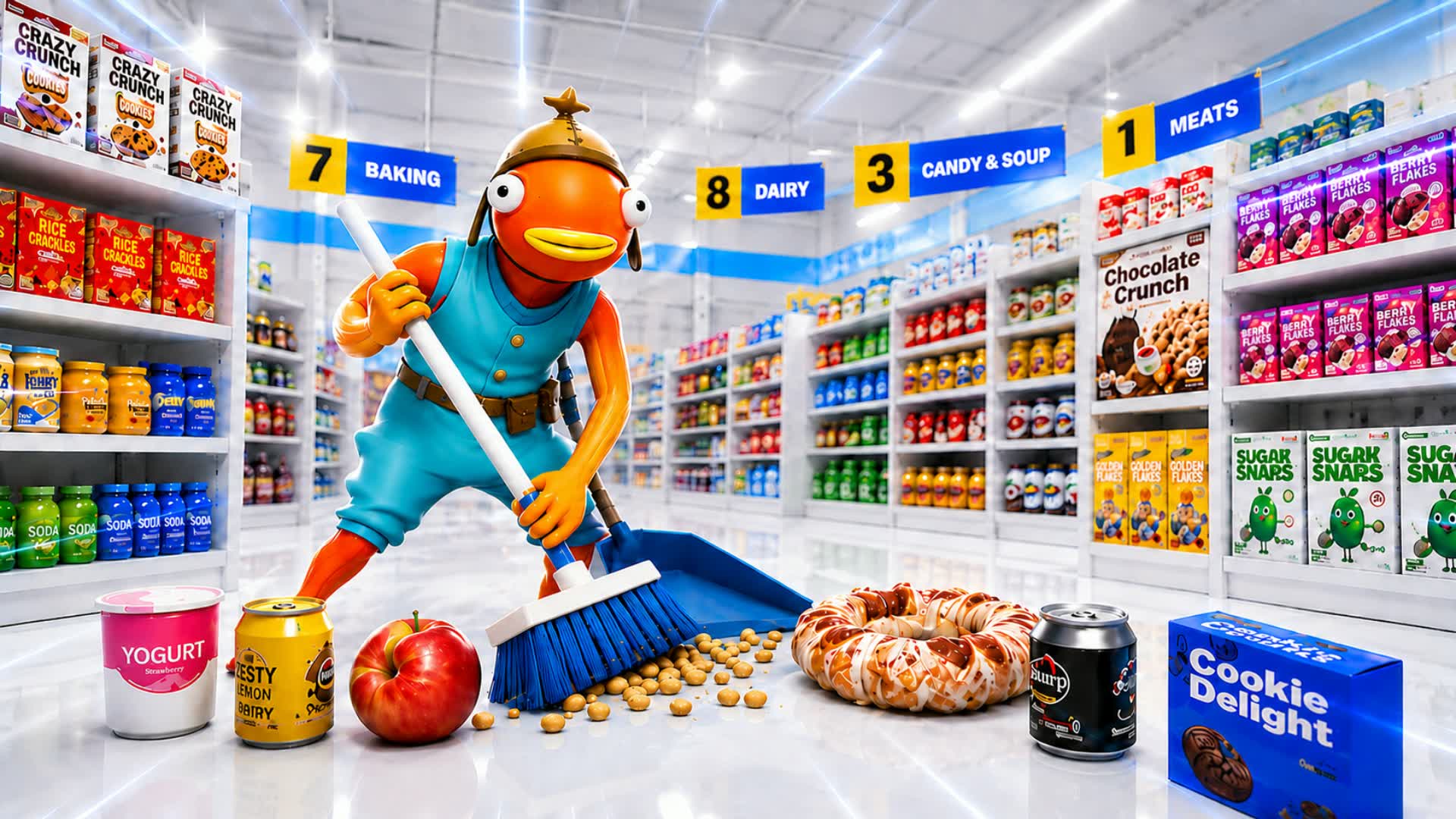 🧹CLEAN THE STORE!