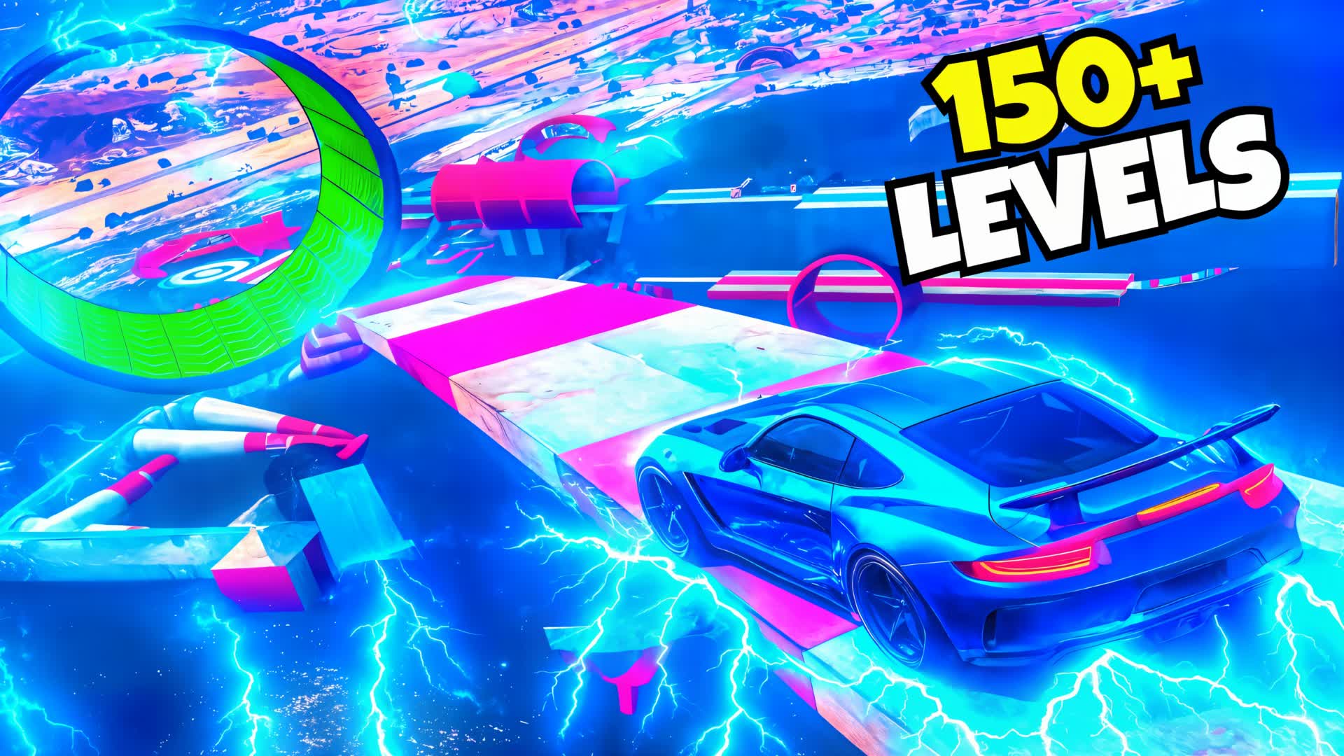 Extreme Super Car Parkour 150+