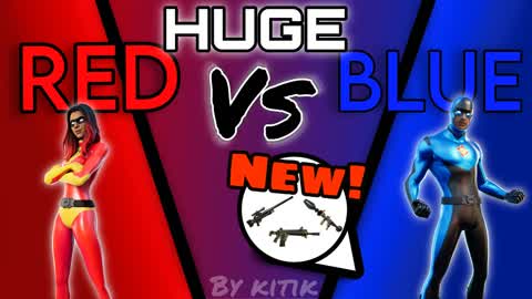 Huge Red vs Blue