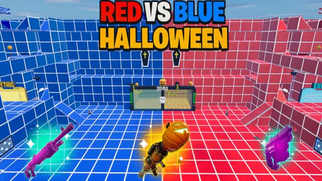 CLASSIC RED VS BLUE 🔴🔵⭐  HALLOWEEN